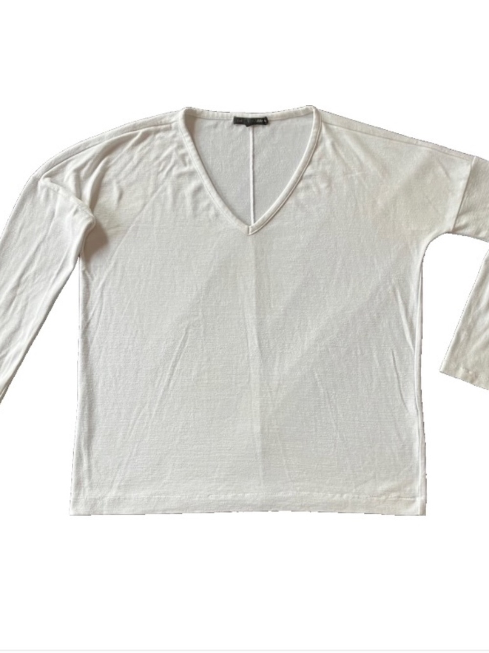 Rag & Bone Long Sleeve Heavy Cotton Tee  L